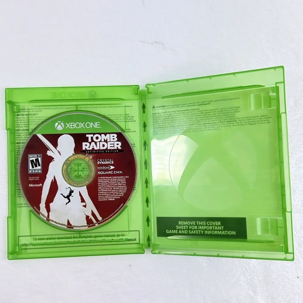 XBOX ONE Video Game Bundle Tomb Raider, Avengers, Star Wars, & More EXC COND